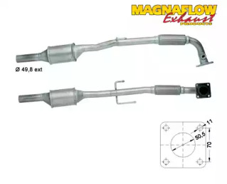 Катализатор (MAGNAFLOW: 88831)