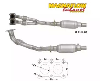 Катализатор (MAGNAFLOW: 88833)