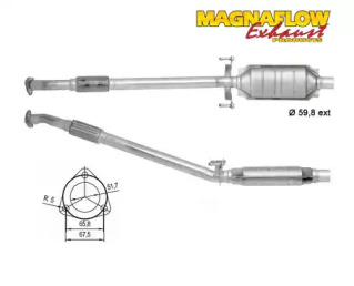 Катализатор (MAGNAFLOW: 88835D)