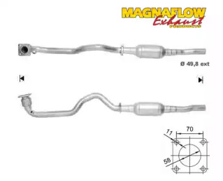 Катализатор (MAGNAFLOW: 88838)