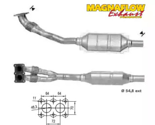 Катализатор (MAGNAFLOW: 88839)