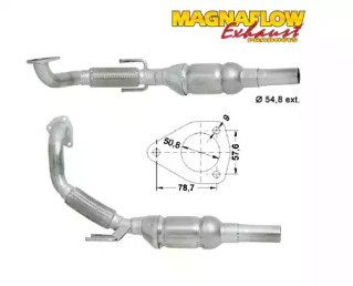 Катализатор (MAGNAFLOW: 88841D)