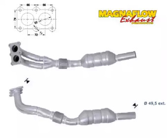 Катализатор (MAGNAFLOW: 88842)