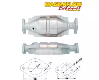 Катализатор (MAGNAFLOW: 89206)