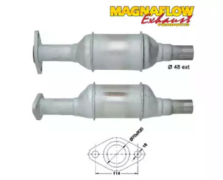 Катализатор (MAGNAFLOW: 89210)