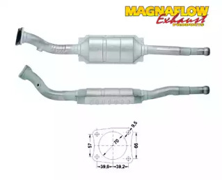 Катализатор (MAGNAFLOW: 89220)