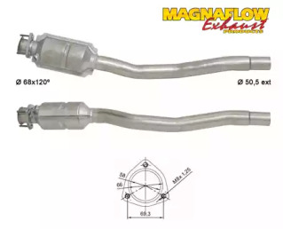 Катализатор (MAGNAFLOW: 89241)