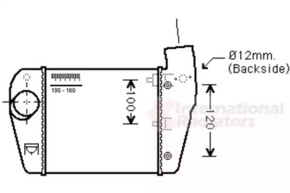 Теплообменник (VAN WEZEL: 03004350)