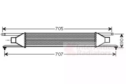 Теплообменник (VAN WEZEL: 17004319)