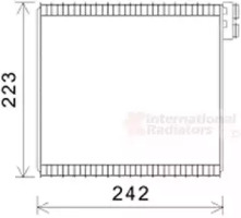 Испаритель (VAN WEZEL: 1700V421)