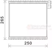 Испаритель (VAN WEZEL: 1700V442)