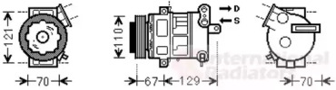 Компрессор (VAN WEZEL: 3700K558)