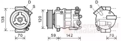 Компрессор (VAN WEZEL: 3700K577)