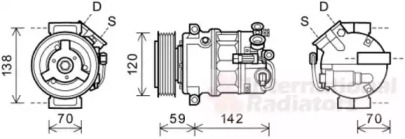 Компрессор (VAN WEZEL: 3700K579)