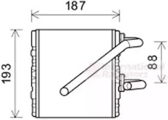 Теплообменник (VAN WEZEL: 51006107)