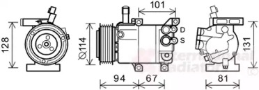 Компрессор (VAN WEZEL: 8300K223)