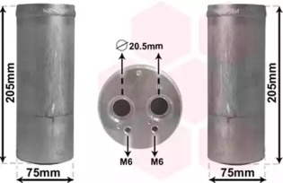 Осушитель (VAN WEZEL: 0300D210)