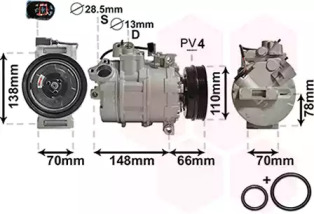 Компрессор (VAN WEZEL: 0300K226)