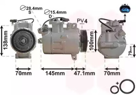 Компрессор (VAN WEZEL: 0600K306)