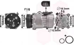 Компрессор (VAN WEZEL: 1800K321)