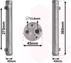Осушитель (VAN WEZEL: 3000D665)