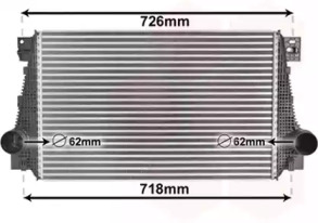 Теплообменник (VAN WEZEL: 58004371)