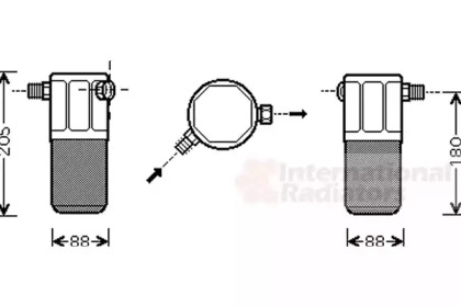 Осушитель (VAN WEZEL: 0100D099)