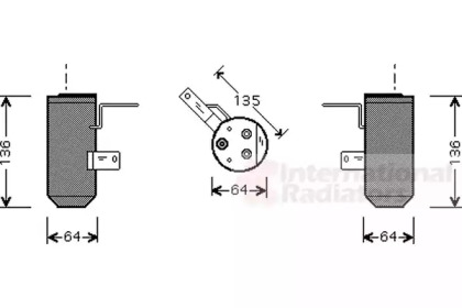 Осушитель (VAN WEZEL: 0200D160)
