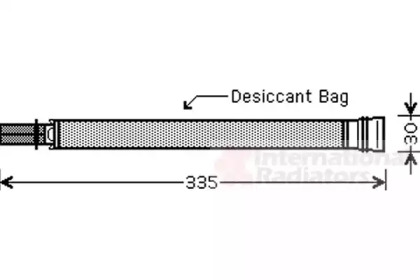 Осушитель (VAN WEZEL: 0600D297)