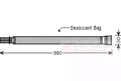 Осушитель (VAN WEZEL: 0600D313)