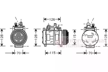 Компрессор (VAN WEZEL: 0600K227)