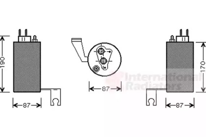 Осушитель (VAN WEZEL: 0700D084)
