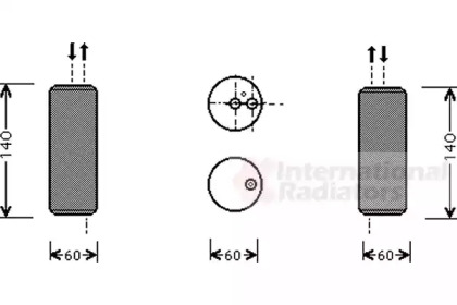 Осушитель (VAN WEZEL: 1300D082)