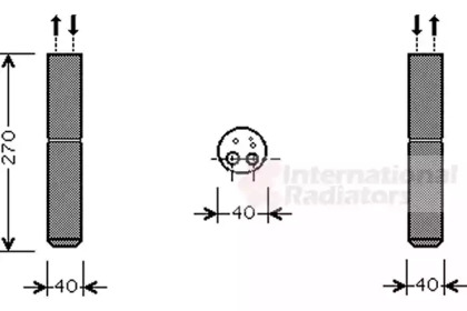 Осушитель (VAN WEZEL: 1300D254)