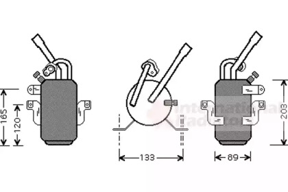 Осушитель (VAN WEZEL: 1800D311)