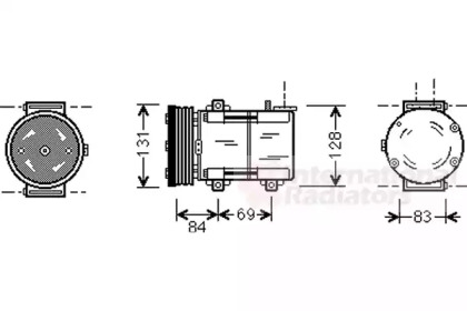 Компрессор (VAN WEZEL: 1800K167)