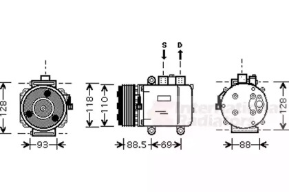 Компрессор (VAN WEZEL: 1800K420)