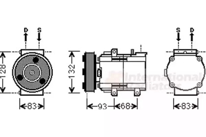 Компрессор (VAN WEZEL: 1800K435)