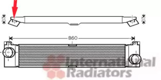 Теплообменник (VAN WEZEL: 17004353)