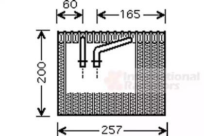 Испаритель (VAN WEZEL: 1700V339)