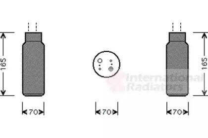 Осушитель (VAN WEZEL: 2500D115)