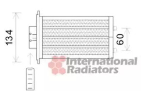 Теплообменник (VAN WEZEL: 82006233)