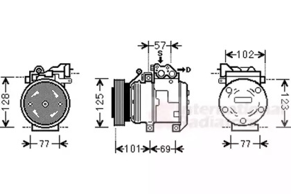 Компрессор (VAN WEZEL: 8200K208)