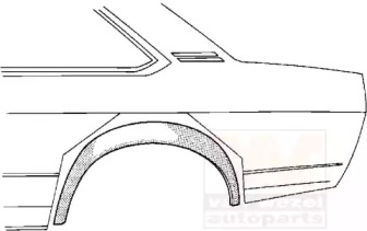 Колесная ниша (VAN WEZEL: 0305445)