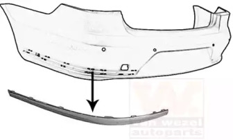 Насадка-облицовка (VAN WEZEL: 5740557)