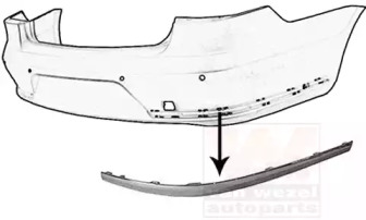 Насадка-облицовка (VAN WEZEL: 5740558)