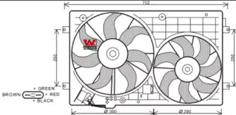 Вентилятор (VAN WEZEL: 5894748)