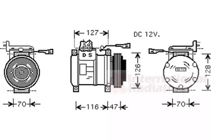 Компрессор (VAN WEZEL: 2800K077)