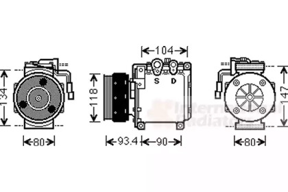 Компрессор (VAN WEZEL: 3200K212)