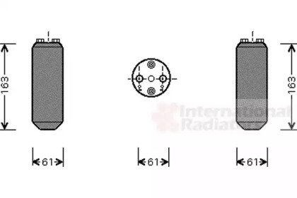 Осушитель (VAN WEZEL: 2700D150)